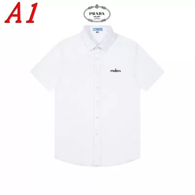 25新作 売れ筋 PRADA プラダ シャツ 39=M 40=L 41=XL 42=XXL 43=XXXL