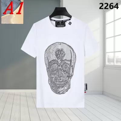 2025新作 PHILIPP PLEINフィリッププレイン クルーネック 半袖Tシャツ ディープ