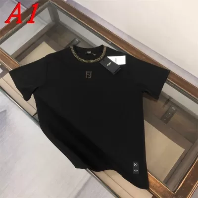2025新作 FENDIフェンデイ ラウンドネック 半袖Tシャツ ユニーク