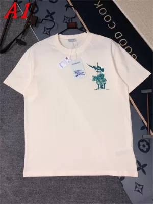 2025新作 BURBERRYバーバリー ラウンドネック 半袖Tシャツ   ネーム入り