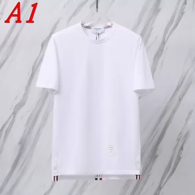 2025新作 THOM BROWNEトムブラウン クルーネック 半袖Tシャツ エスケープ