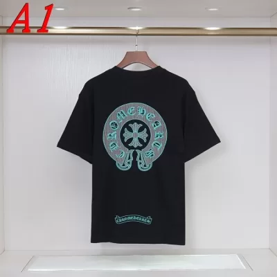 2025新作 CHROME HEARTSクロムハーツ ラウンドネック 半袖Tシャツ   グラフィック