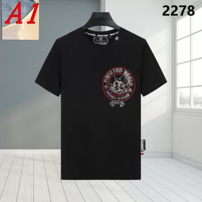2025新作 PHILIPP PLEINフィリッププレイン クルーネック 半袖Tシャツ ユーモア
