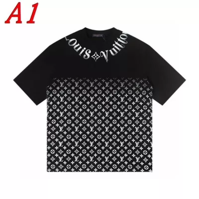LOUIS VUITTONルイヴィトン 2025新作 ラウンドネック 半袖Tシャツ プレイフル