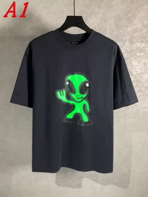 BALENCIAGAバレンシアガ 2025新作 ラウンドネック 半袖Tシャツ バイラル