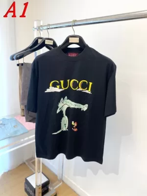 2025新作 GUCCIグッチ ラウンドネック 半袖Tシャツ カジュアル