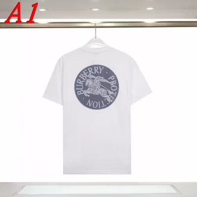 BURBERRYバーバリー 2025新作   ラウンドネック 半袖Tシャツ   ハイブランド風
