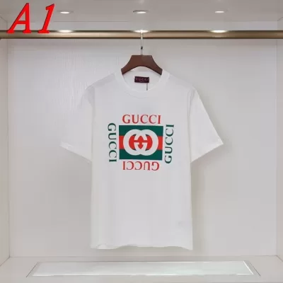 2025新作 GUCCIグッチ ラウンドネック 半袖Tシャツ ディープ