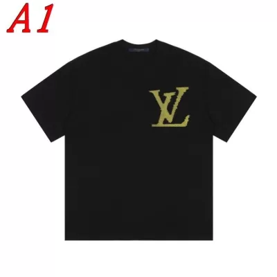 2025新作 LOUIS VUITTONルイヴィトン クルーネック 半袖Tシャツ デジタルプリント