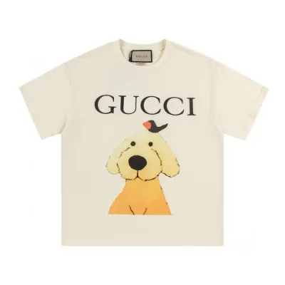 GUCCIグッチ 2025新作   ラウンドネック 半袖Tシャツ   シーン別対応