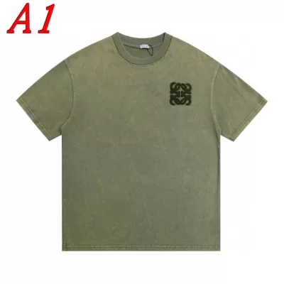 LOEWEロエベ 2025新作   ラウンドネック 半袖Tシャツ   ノンフィクション