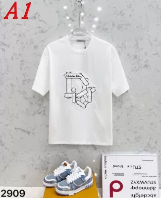 2025新作 DIORディオール ラウンドネック 半袖Tシャツ エココンシャス
