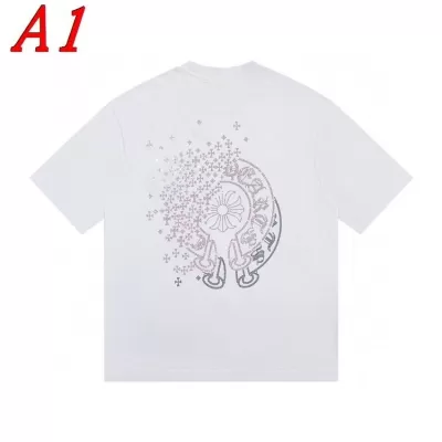 2025新作 CHROME HEARTSクロムハーツ クルーネック 半袖Tシャツ ファストファッション