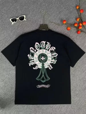 CHROME HEARTSクロムハーツ 2025新作   ラウンドネック 半袖Tシャツ   エスケープ