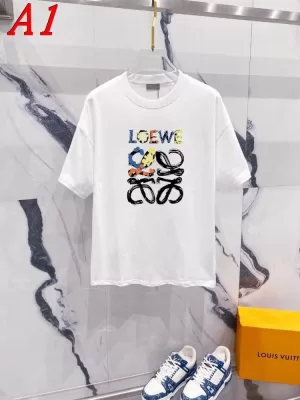LOEWEロエベ 2025新作 クルーネック 半袖Tシャツ コラボモデル