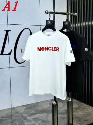 2025新作 MONCLERモンクレール ラウンドネック 半袖Tシャツ   ノンフィクション