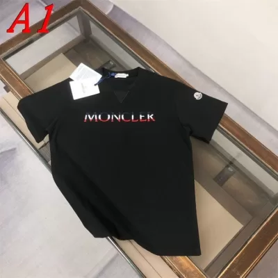 2025新作 MONCLERモンクレール ラウンドネック 半袖Tシャツ   ミニマル