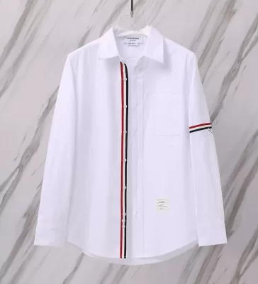 25新作 人気 THOM BROWNE トムブラウン シャツ 0=S 1=M 2=L 3=XL 4=XXL