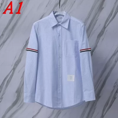 25新作 職人 THOM BROWNE トムブラウン シャツ 0=S 1=M 2=L 3=XL 4=XXL