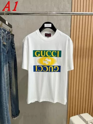 GUCCIグッチ 2025新作 ラウンドネック 半袖Tシャツ スローライフ