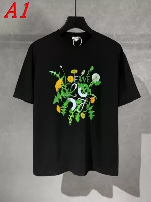 LOEWEロエベ 2025新作   ラウンドネック 半袖Tシャツ   プレミアム