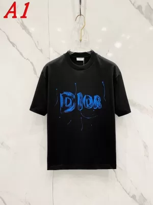 DIORディオール 2025新作 クルーネック 半袖Tシャツ グローバルスタイル