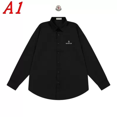 25新作 値下げ MONCLER モンクレール シャツ 39=M 40=L 41=XL 42=XXL 43=XXXL
