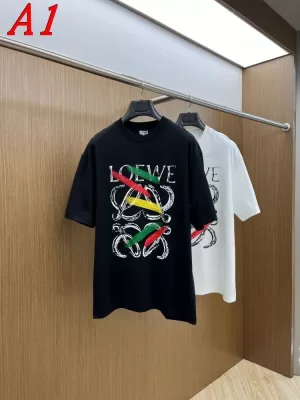 2025新作 LOEWEロエベ クルーネック 半袖Tシャツ フレッシュ