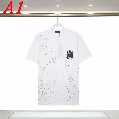 2025新作 AMIRIアミリ クルーネック 半袖Tシャツ リラックス感