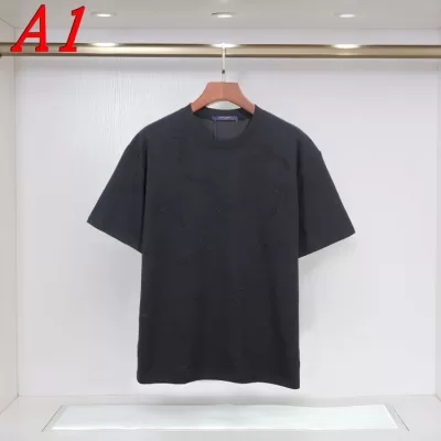 2025新作 LOUIS VUITTONルイヴィトン クルーネック 半袖Tシャツ ロゴプリント