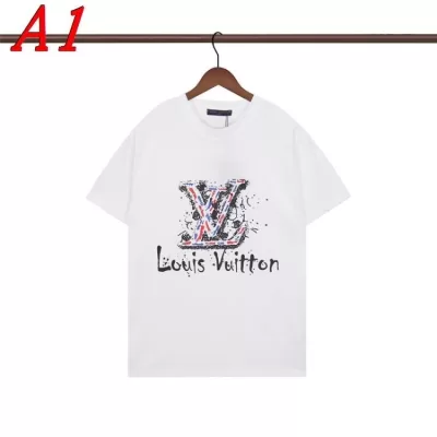 LOUIS VUITTONルイヴィトン 2025新作 ラウンドネック 半袖Tシャツ エターナル