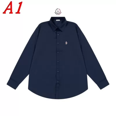 25新作 バーゲン MONCLER モンクレール シャツ 39=M 40=L 41=XL 42=XXL 43=XXXL