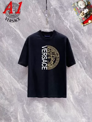 VERSACEヴェルサーチ 2025新作 クルーネック 半袖Tシャツ アメカジ