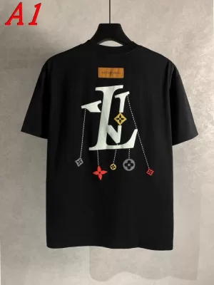 LOUIS VUITTONルイヴィトン 2025新作 ラウンドネック 半袖Tシャツ クール&カジュアル