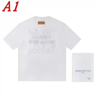 LOUIS VUITTONルイヴィトン 2025新作 クルーネック 半袖Tシャツ ルーズフィット