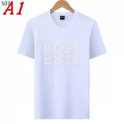 2025新作 HUGO BOSSヒューゴボス クルーネック 半袖Tシャツ シンプル