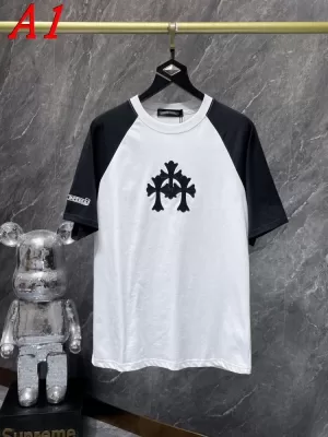 CHROME HEARTSクロムハーツ 2025新作 クルーネック 半袖Tシャツ ミニマル