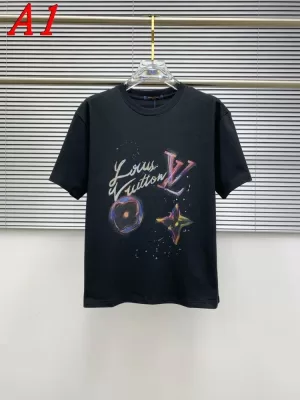 2025新作 LOUIS VUITTONルイヴィトン ラウンドネック 半袖Tシャツ 着回し可