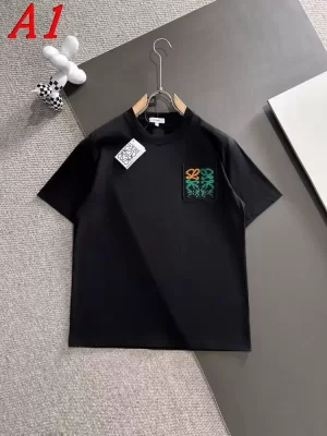 2025新作 LOEWEロエベ クルーネック 半袖Tシャツ ユーモア
