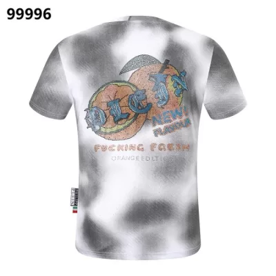 PHILIPP PLEINフィリッププレイン 2025新作 クルーネック 半袖Tシャツ ミニマリズム