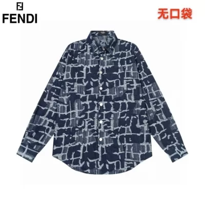 25新作 お買い得 FENDI フェンデイ シャツ M L XL XXL