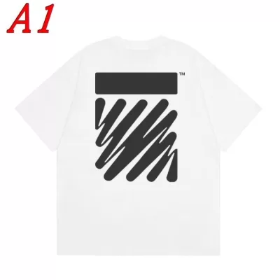 OFF-WHITEオフホワイト 2025新作 クルーネック 半袖Tシャツ ナチュラル