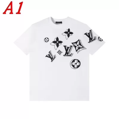 LOUIS VUITTONルイヴィトン 2025新作 クルーネック 半袖Tシャツ エスケープ