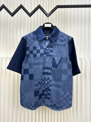 25新作 カスタマイズ LOUIS VUITTON ルイヴィトン シャツ S M L XL