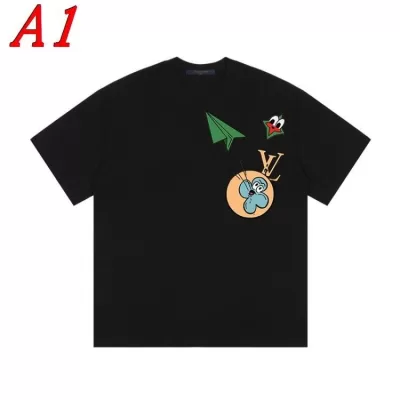 2025新作 LOUIS VUITTONルイヴィトン ラウンドネック 半袖Tシャツ   フェミニン