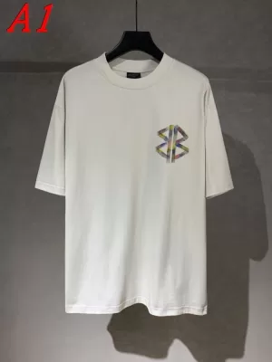 BALENCIAGAバレンシアガ 2025新作 ラウンドネック 半袖Tシャツ ヴィンテージ風