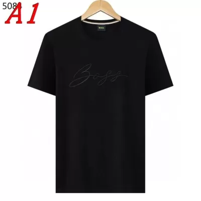 2025新作 HUGO BOSSヒューゴボス クルーネック 半袖Tシャツ フューチャリスティック
