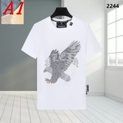 2025新作 PHILIPP PLEINフィリッププレイン クルーネック 半袖Tシャツ コーディネート自在