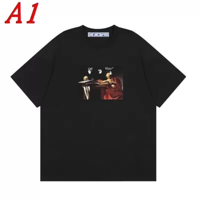 OFF-WHITEオフホワイト 2025新作 クルーネック 半袖Tシャツ ジェンダーレス