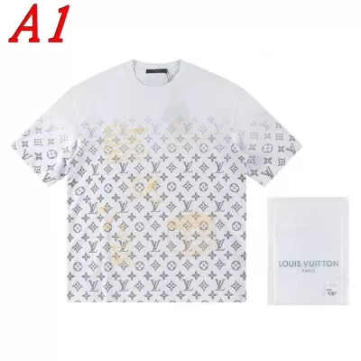 LOUIS VUITTONルイヴィトン 2025新作 ラウンドネック 半袖Tシャツ パワフル